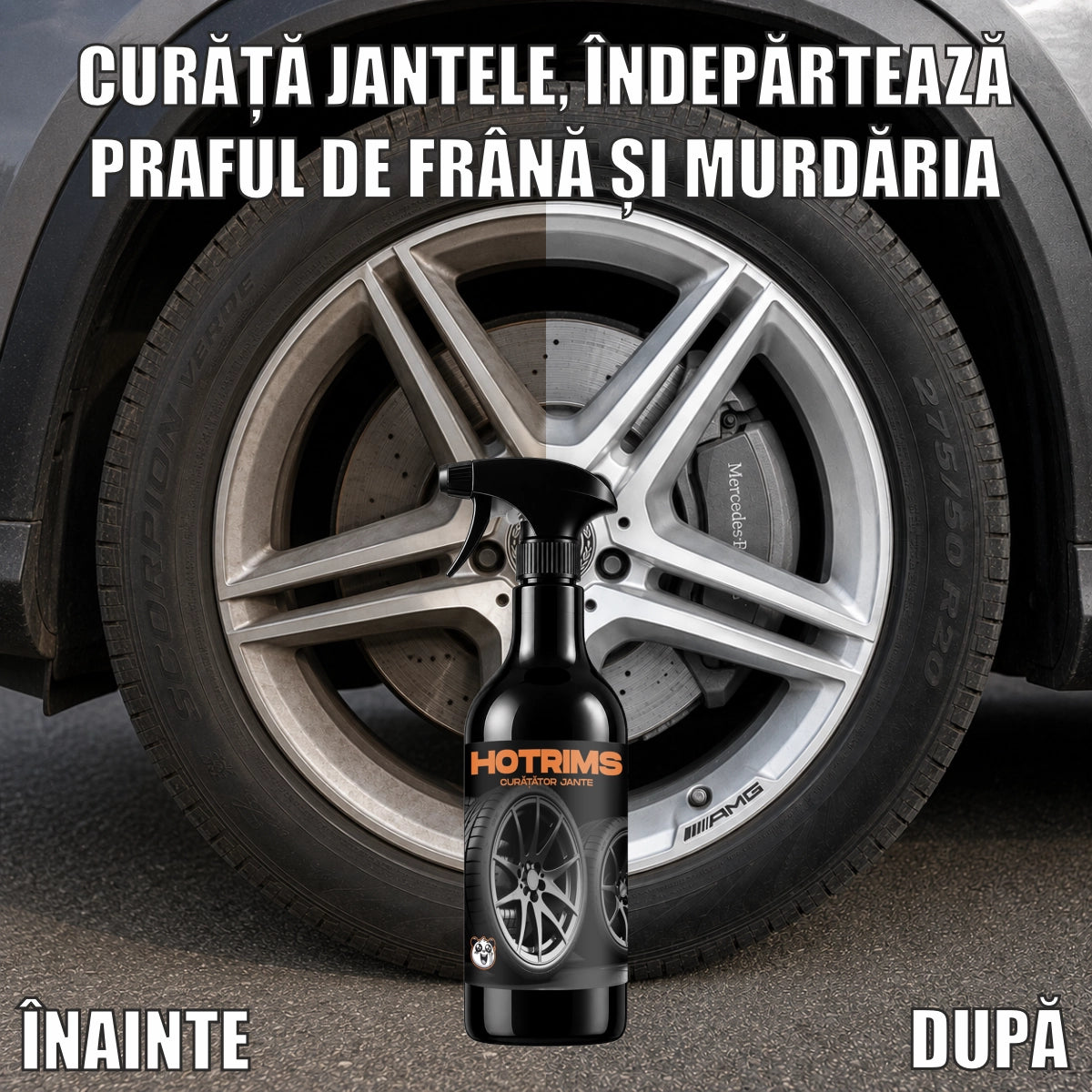 HOT RIMS CURATARE JANTE 750ML