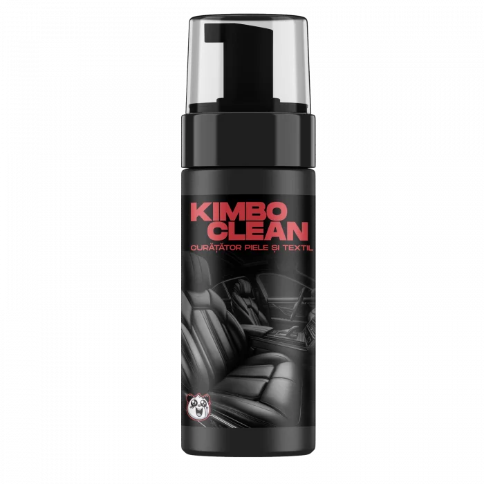 Spumă KYMBO CLEAN curățare piele și material textil auto Lacrimi de Panda