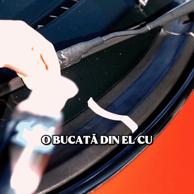 Aplicare Plastishield+ pe plasticele exterioare auto și finisajul satinat rezultat Lacrimi de Panda